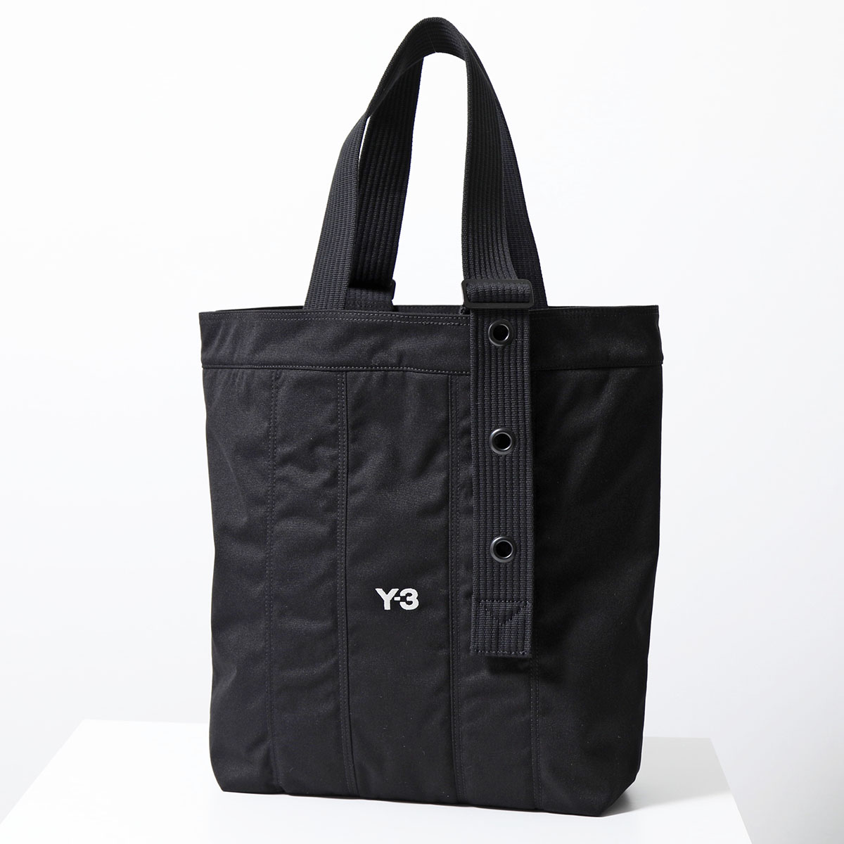 Y-3 ワイスリー トートバッグ Y-3 TOTE IR5794 メンズ ロゴ 刺繍 ショッピングバッグ 鞄 BLACK｜s-musee｜02