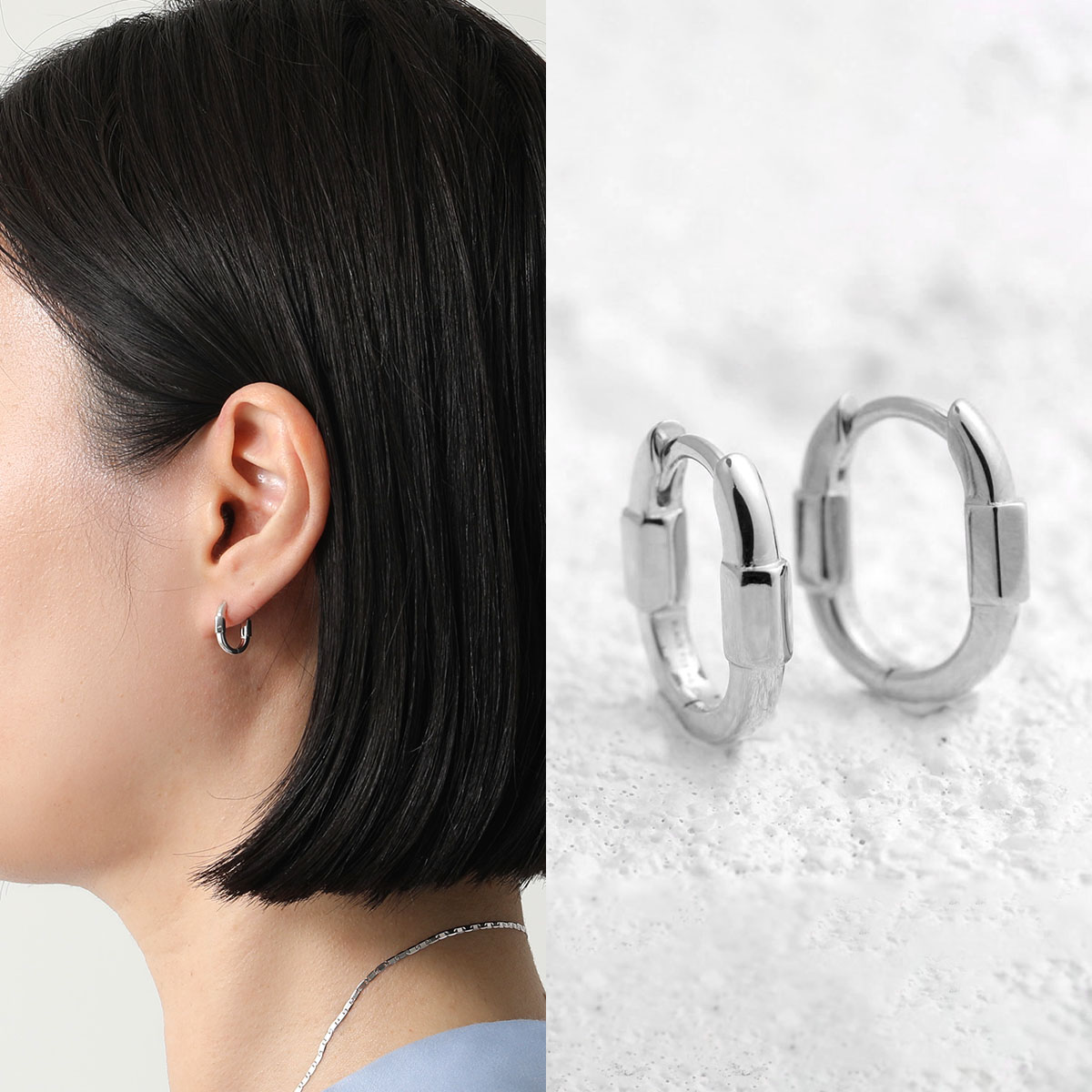 MARIA BLACK マリアブラック フープピアス Palads Earring パラッド 101017AG レディース 両耳販売 アクセサリー シルバー925 silver925 Sliver｜s-musee｜02