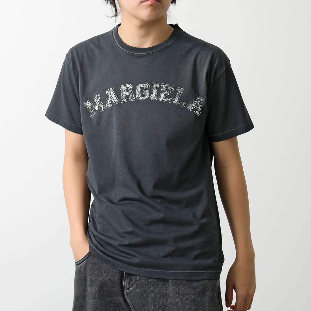 MAISON MARGIELA メゾンマルジェラ 1 10 半袖 Tシャツ S51GC0523 S20079 メンズ カットソー ロゴT コットン クルーネック カラー2色｜s-musee｜03