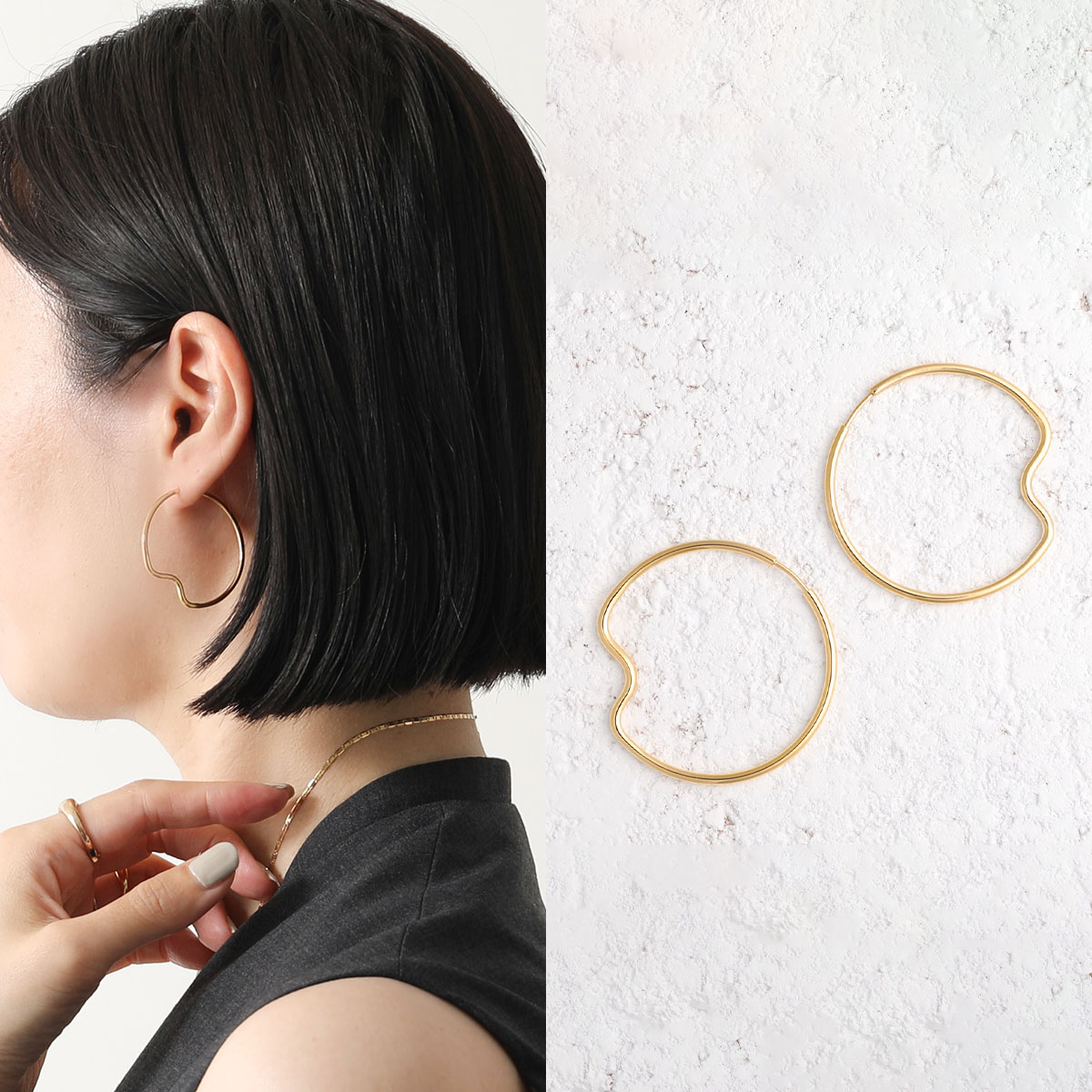 MARIA BLACK マリアブラック フープ ピアス Copenhagen 35 Hoop コペンハーゲン 101032YG 35 レディース  両耳販売 アクセサリー Gold-HP : 360313475 : インポートセレクトmusee - 通販 - Yahoo!ショッピング