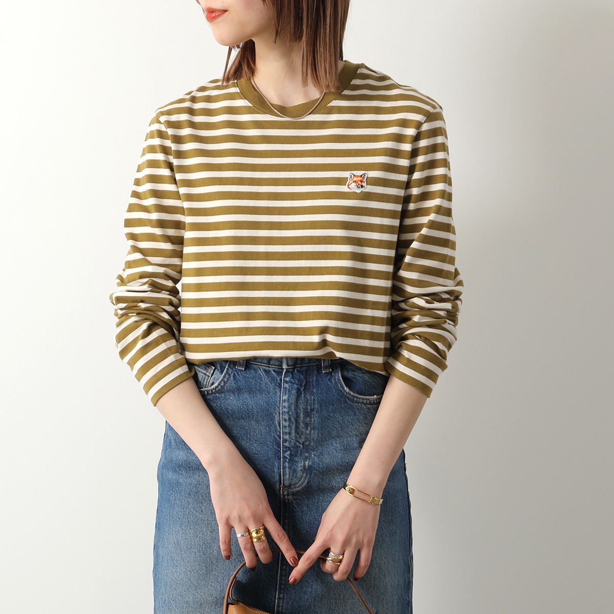 MAISON KITSUNE メゾンキツネ Tシャツ LM00105KJ0046 0044