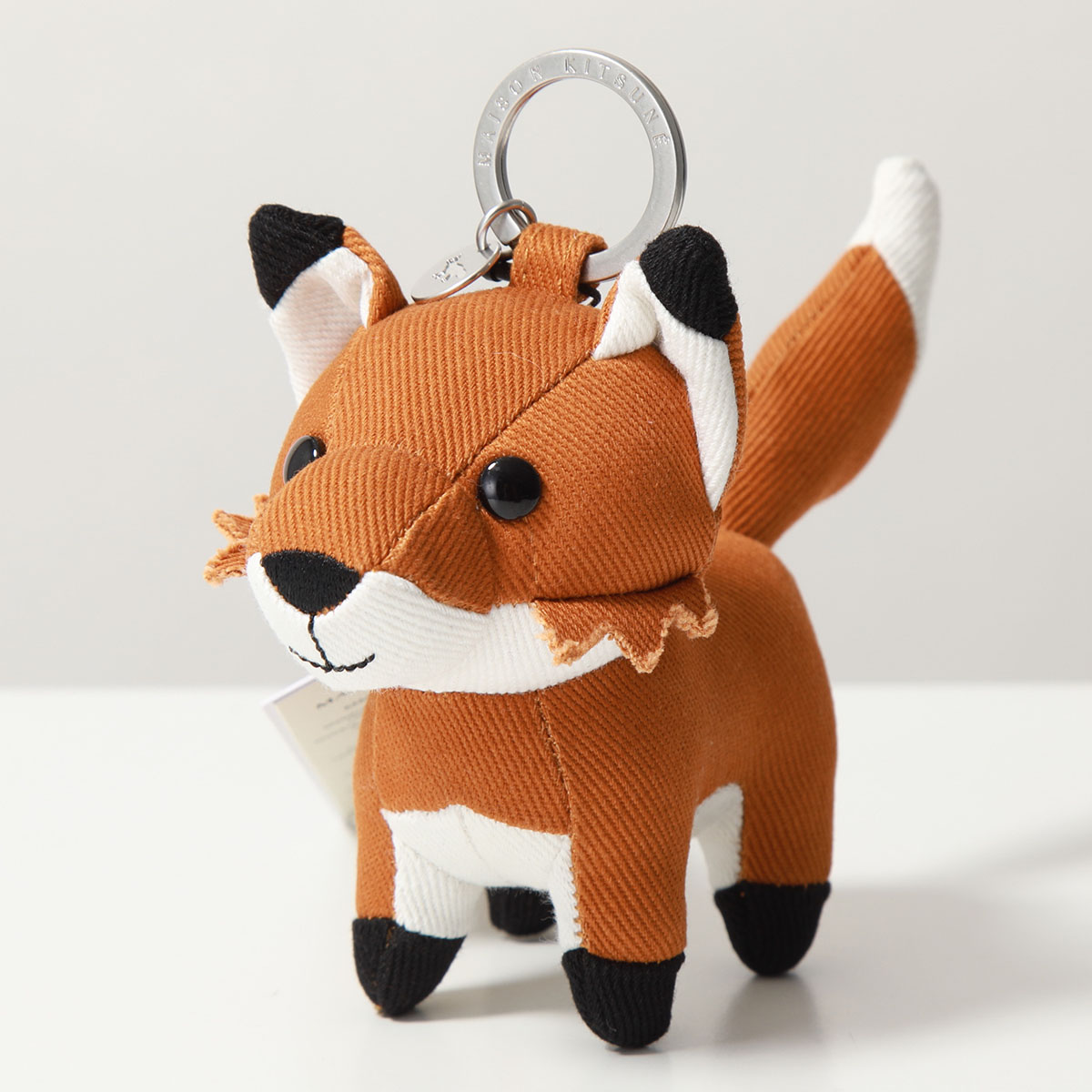 MAISON KITSUNE メゾンキツネ キーホルダー MM06906WW0105 レディース フォックス バッグチャーム キーリング FOX