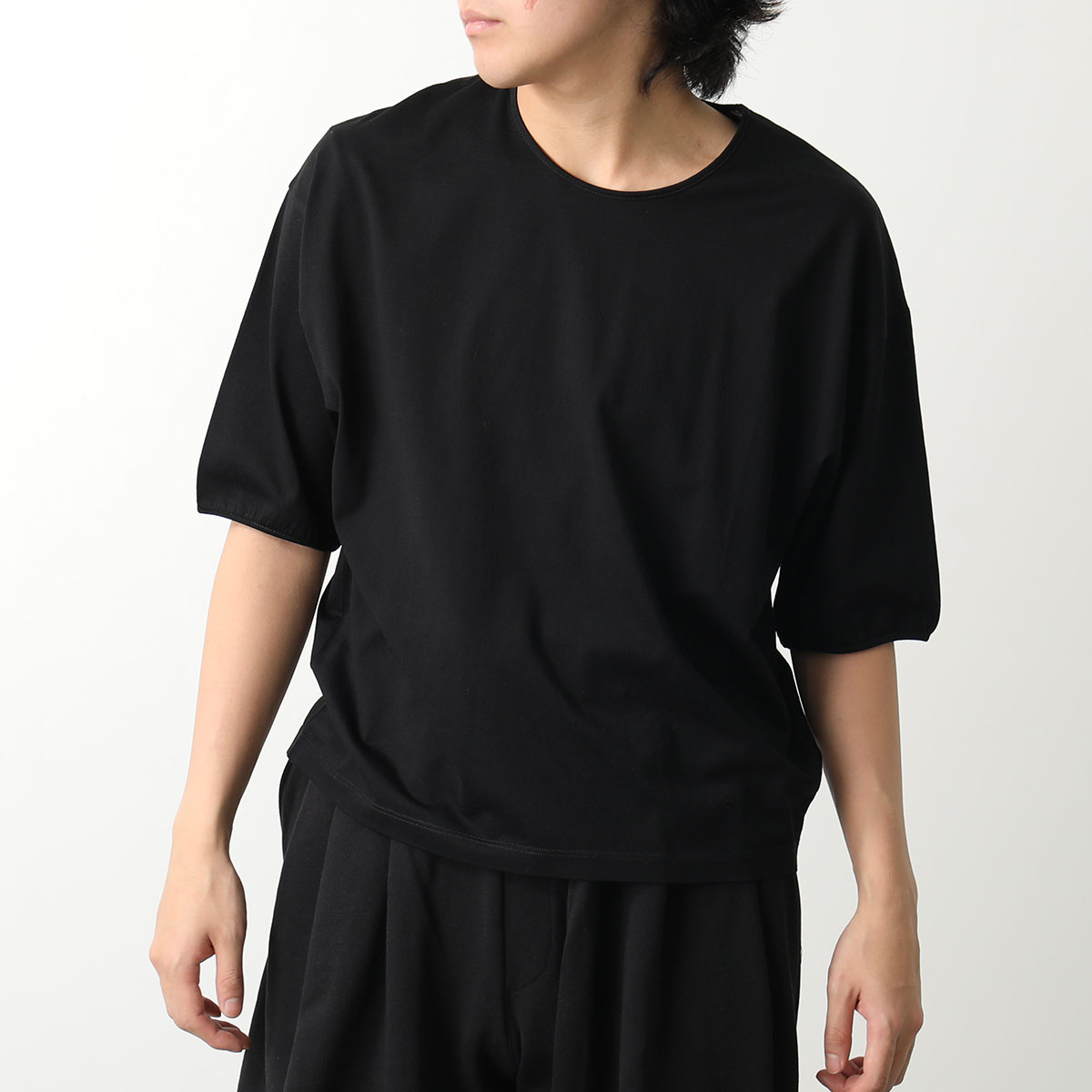 Lemaire ルメール Tシャツ SS RELAXED TEE TO1231 LJ1018 メンズ 半袖 カットソー クルーネック コットン  カラー2色