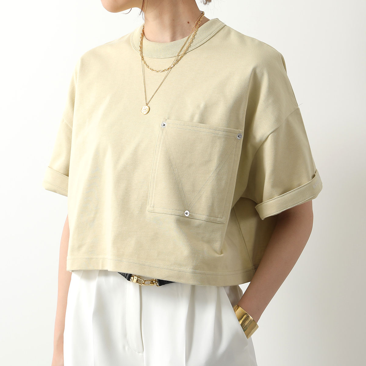 BOTTEGA VENETA ボッテガヴェネタ Tシャツ 777597 VKLZ0 レディース 半袖...