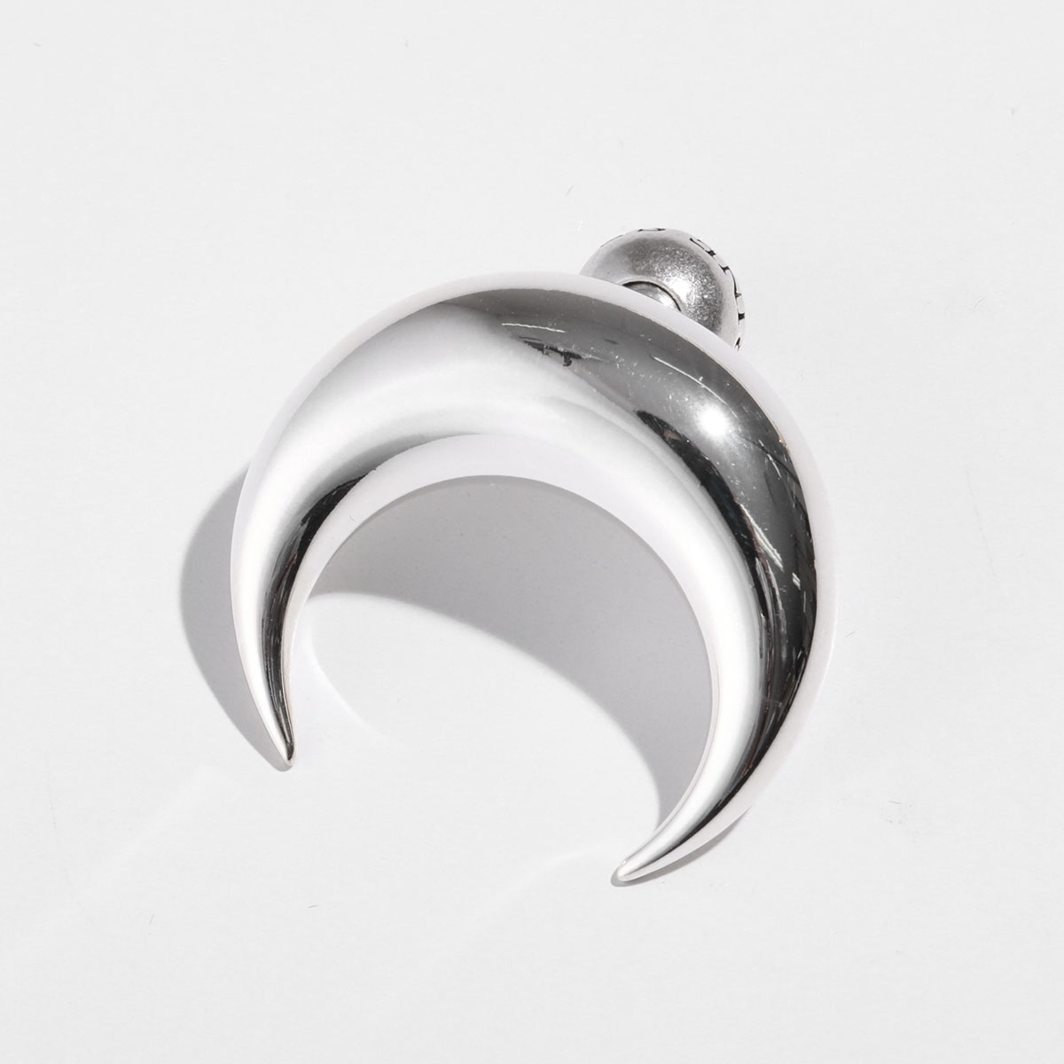 MARINE SERRE 月の形状ピアス MARINE SERRE Marine Serre マリーン セル ピアス Moon Stud