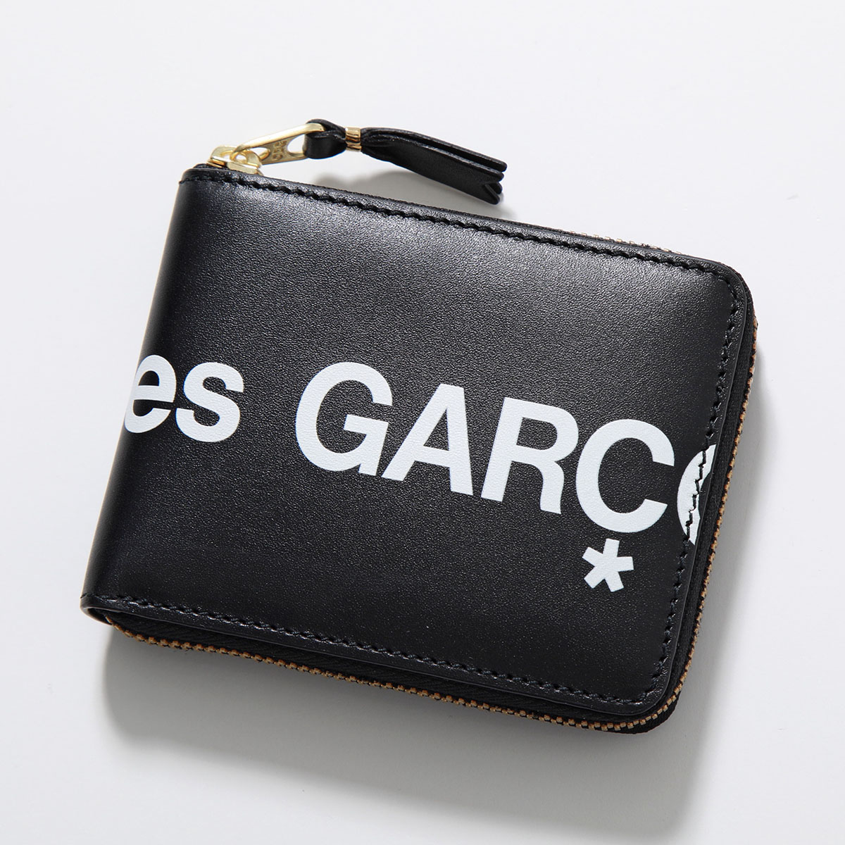 COMME des GARCONS コムデギャルソン 二つ折り財布 HUGE LOGO SA7100...