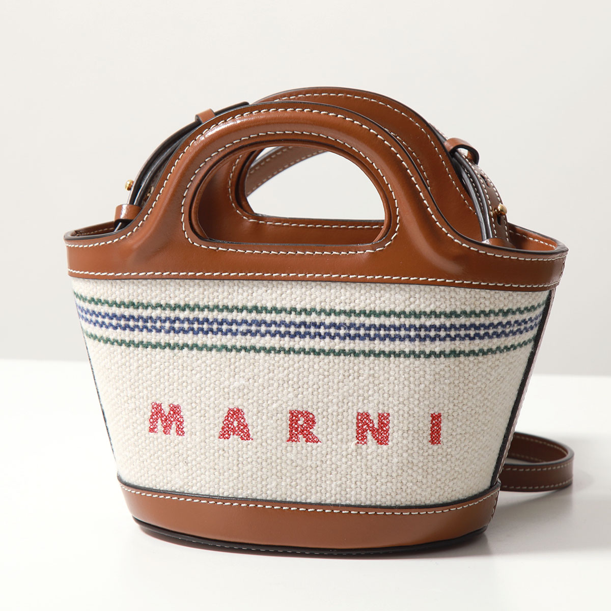 【マルニ】トロピカリア マイクロバッグ ショルダー レザー ロゴ 楽天市場】MARNI マルニ かごバッグ TROPICALIA MICRO トロピカ