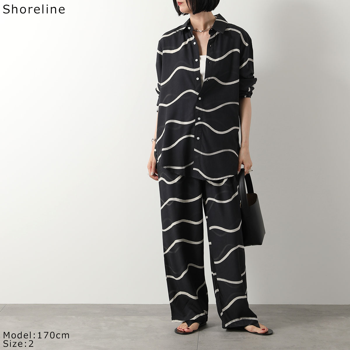 SUKU HOME スクホーム セットアップ Winter Pyjamas レディース 長袖シャツ + イージーパンツ  カラー3色｜s-musee｜02