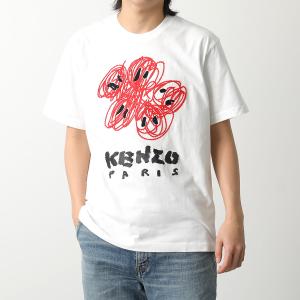 KENZO ケンゾー Tシャツ DRAWN VARSITY PFE55TS2734SG メンズ ラウ...