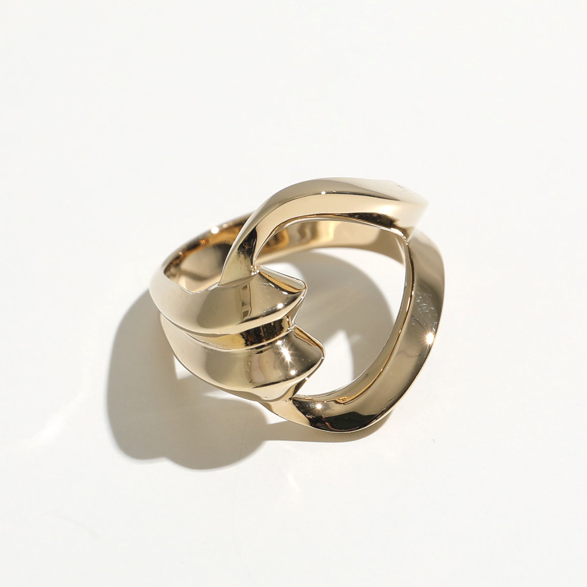イヴサンローラン リング Yves Saint Laurent リング イヴサンローランハートモチーフ ダイヤ0.08ct #12 レディース