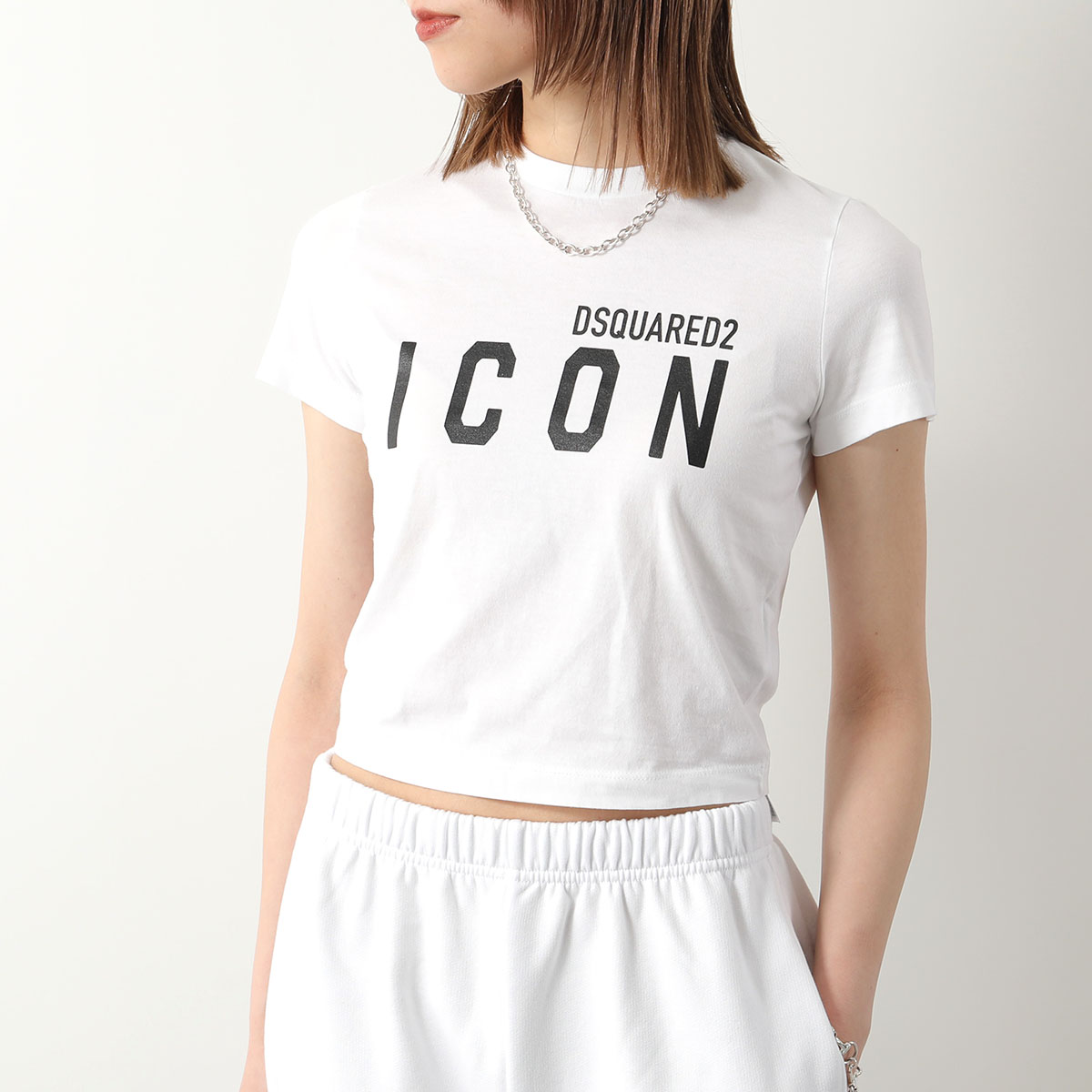 DSQUARED2 Tシャツ BE ICON MINI FIT TEE S80GC0062 S246...
