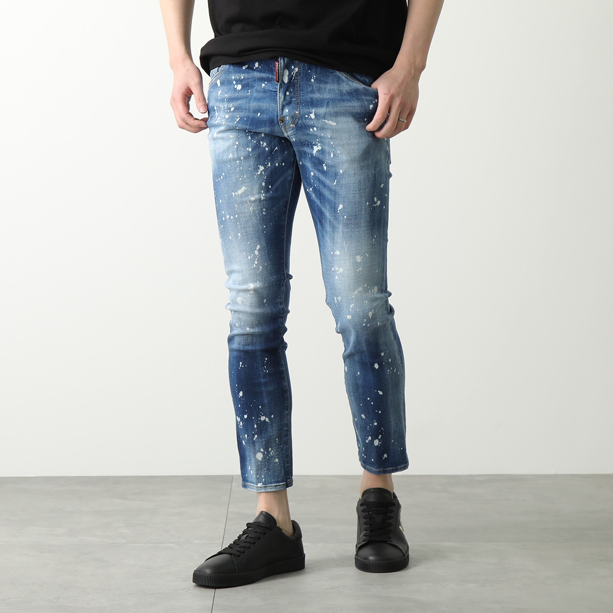 DSQUARED2 ディースクエアード ジーンズ Skater Jean S71LB1391 S30816 メンズ デニム スリム ストレッチ Gパン  470