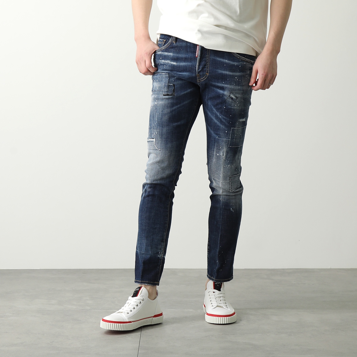 DSQUARED2 ディースクエアード ジーンズ Skater Jean S71LB1368 S30...