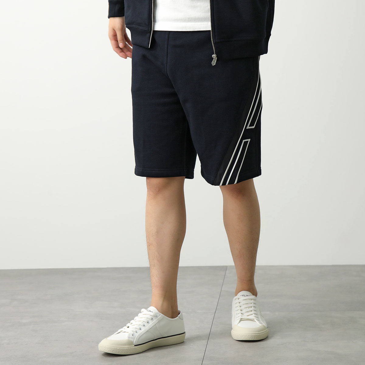 HERMES エルメス ウール ハーフ パンツ ショーツ HERMES - 美品 エルメス HERMES パンツ ショートパンツ 21AW