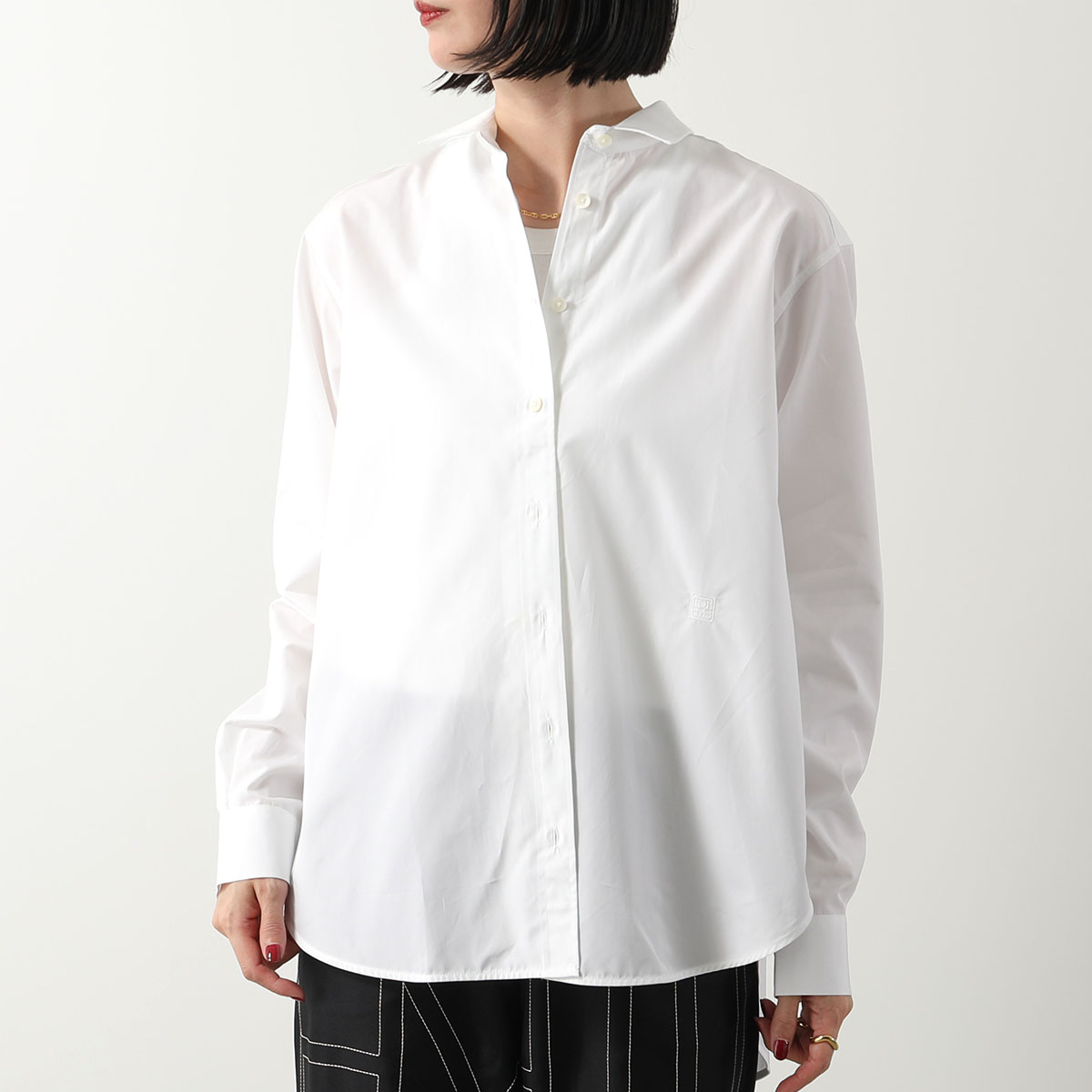 TOTEME Toteme トーテム シャツ SIGNATURE COTTON SHIRT 223 708