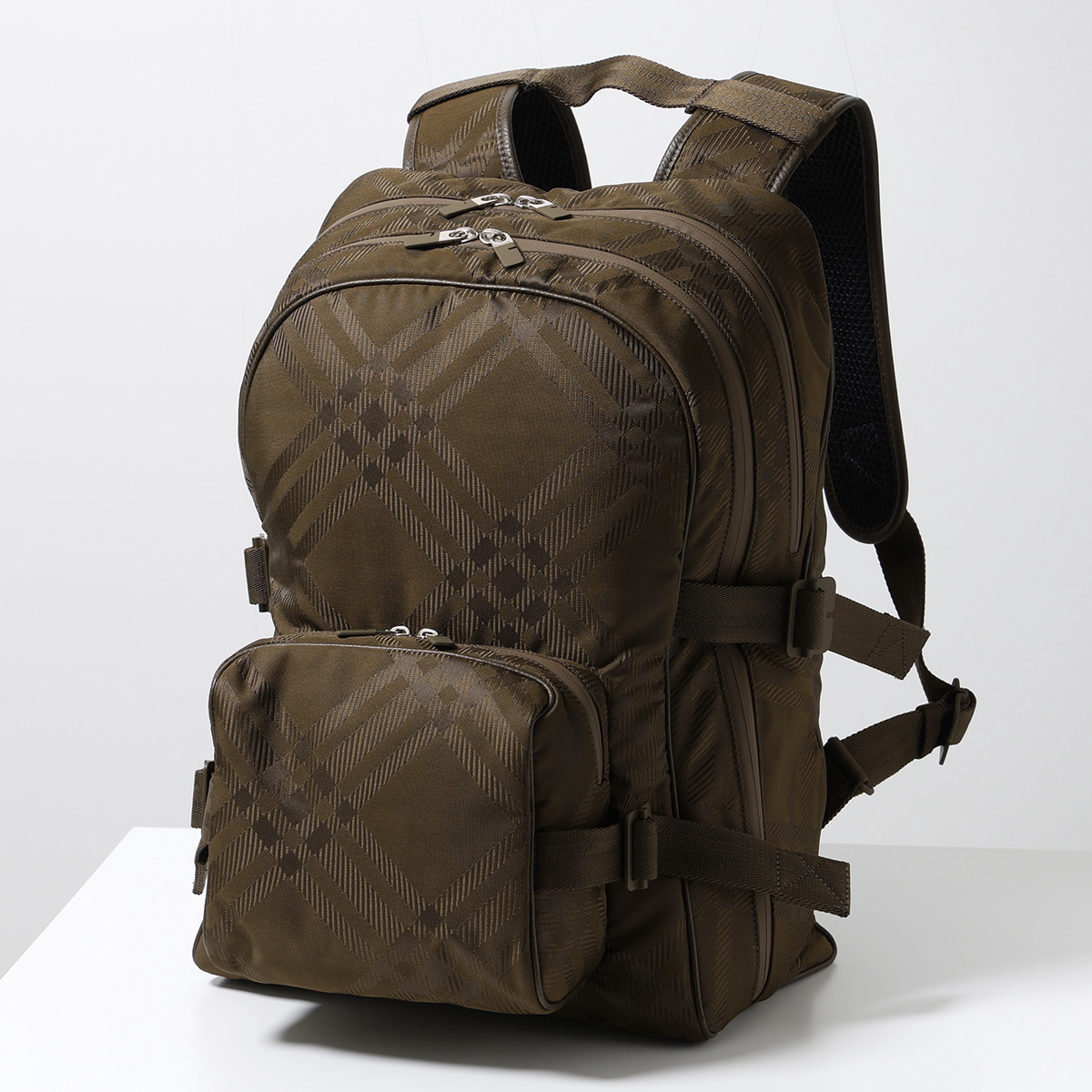 BURBERRY バーバリー バックパック ML BACKPACK NJ2 8080840 8095880 メンズ リュック チェックジャカード 鞄の画像
