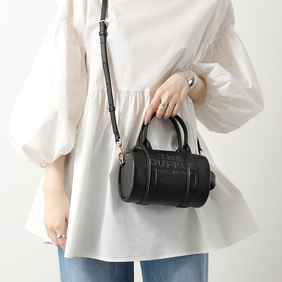 MARC JACOBS マークジェイコブス ショルダーバッグ THE LEATHER DUFFLE ...