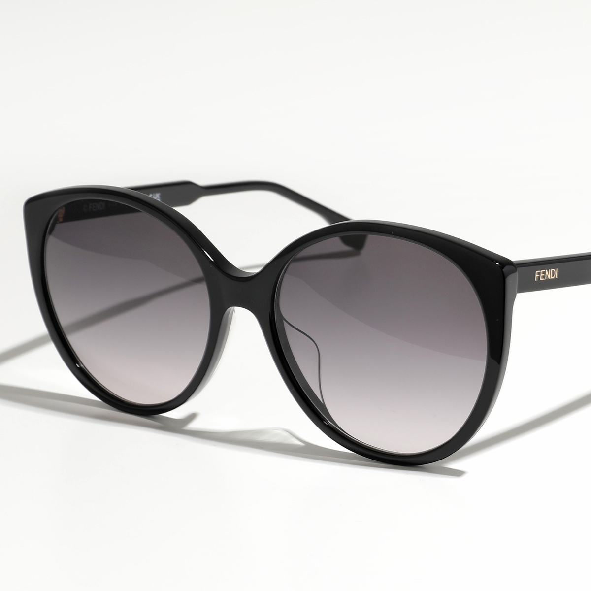 FENDI フェンディ サングラス FE40029U レディース ラウンド型 メガネ 眼鏡 ロゴ アイウェア 01B｜s-musee｜02