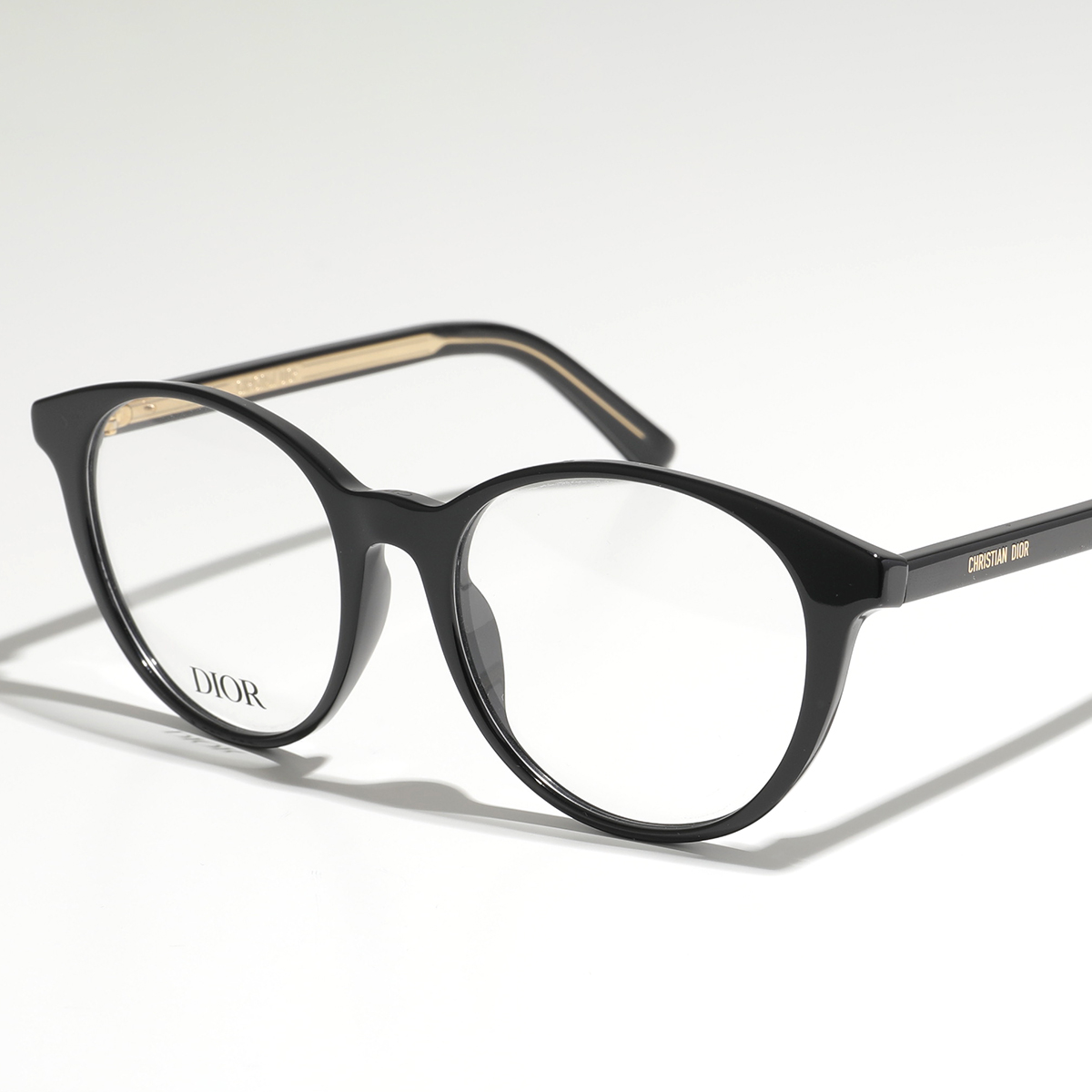 Dior ディオール メガネ CD50021I レディース ウェリントン型 めがね 眼鏡 ロゴ アイ...