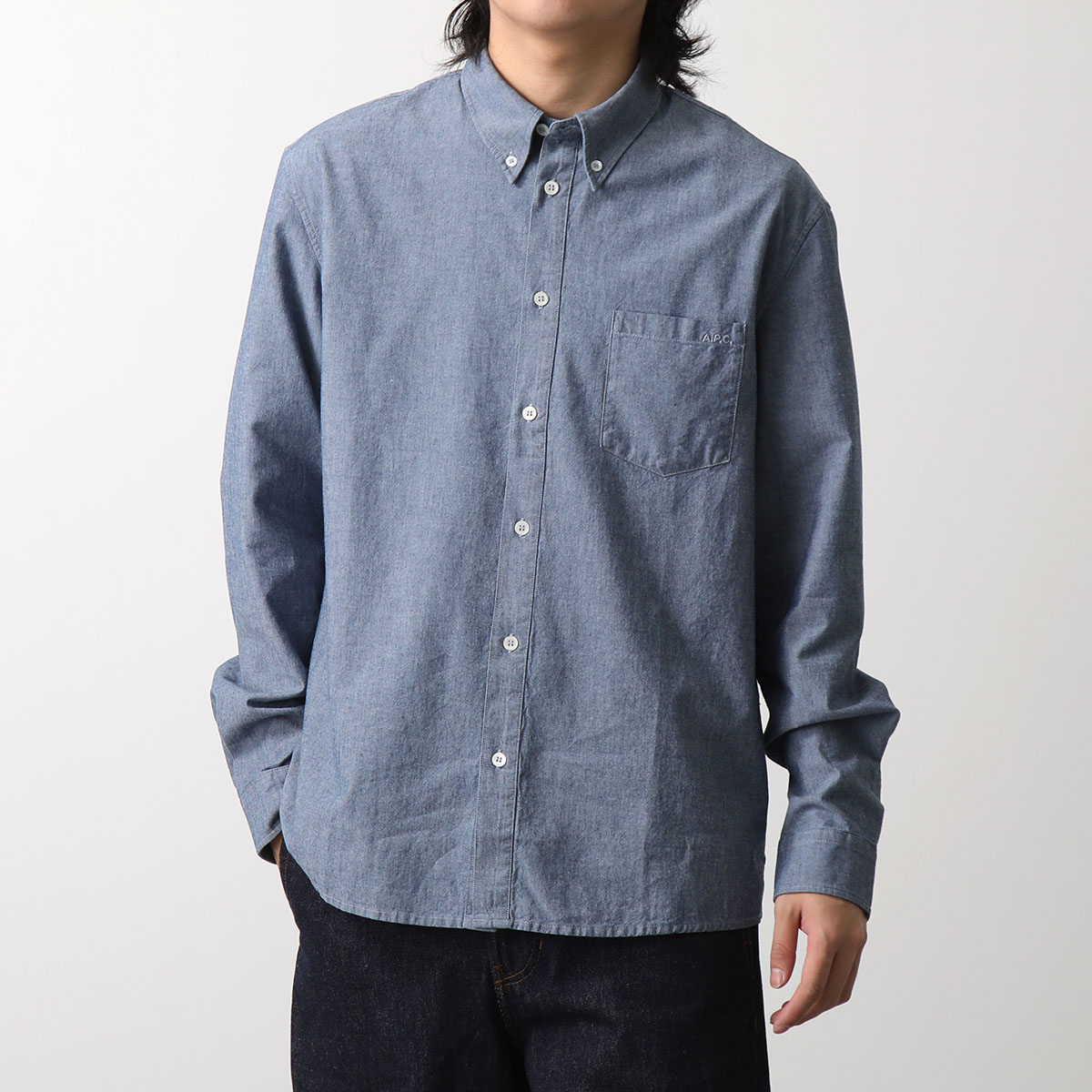 A.P.C.（アーペーセー） APC A.P.C. シャツ chemise edouard brodee 