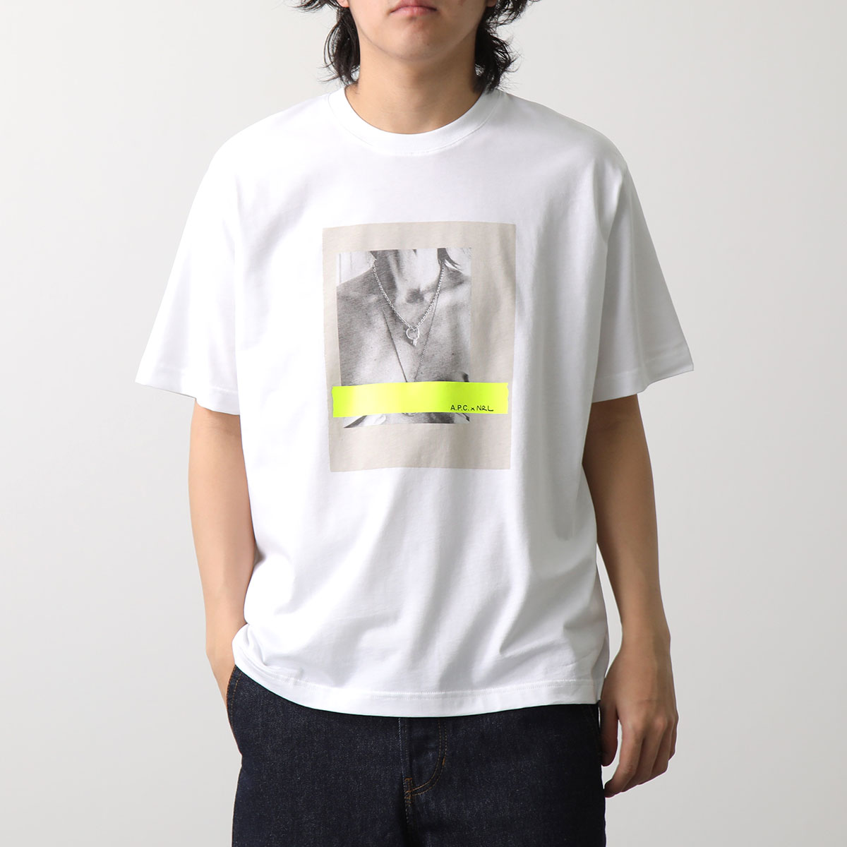 APC A.P.C. アーペーセー Tシャツ t shirt new haven man COGYJ...