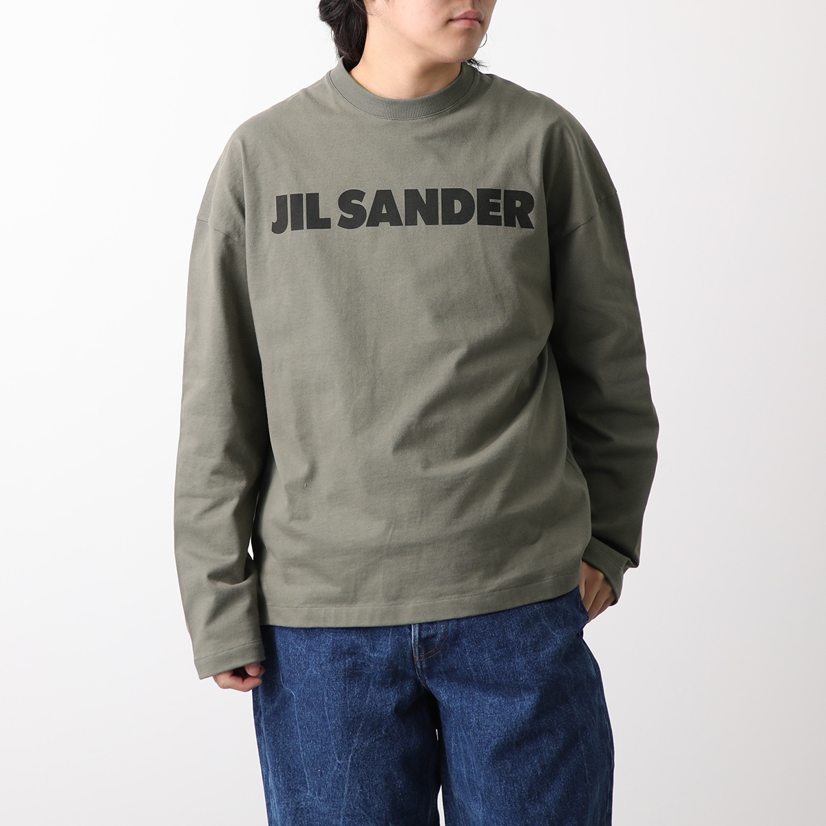 JIL SANDER ジルサンダー Tシャツ J22GC0136 J20215 メンズ 長袖 ロンT...