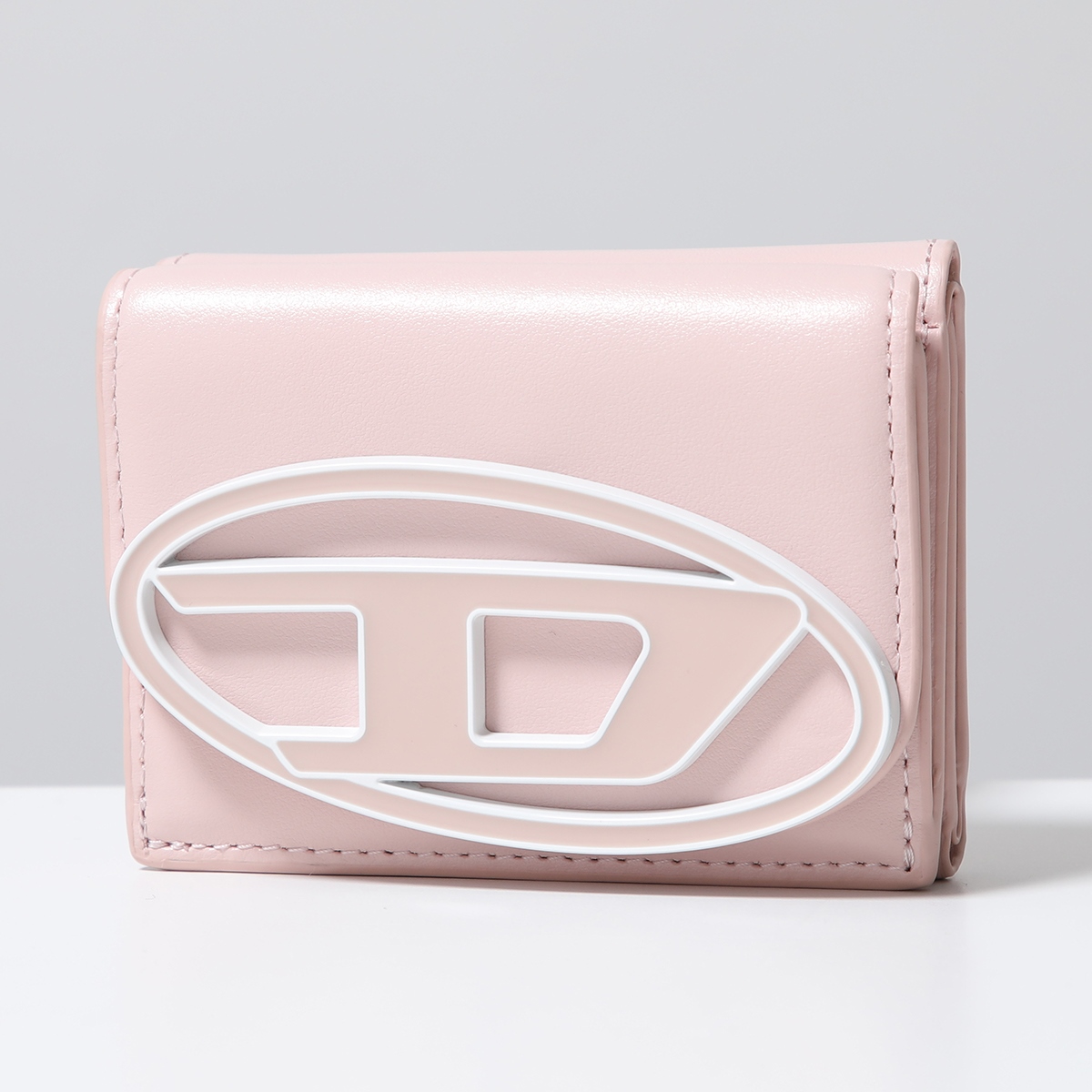 DIESEL ディーゼル 三つ折り財布 1dr Tri Fold Coin Xs II X09887 P6316 レディース オーバルD ミニ財布  レザー カラー3色