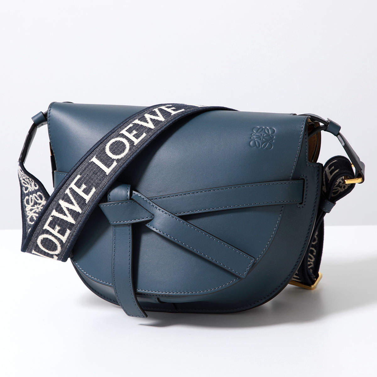 美品 ロエベ LOEWE スモール ゲート ショルダーバッグ LOEWEロエベゲートショルダーバッグ スモール - メルカリ