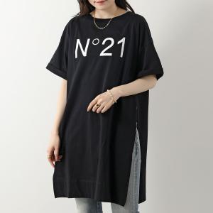 N°21 KIDS ヌメロヴェントゥーノ キッズ Tシャツ N21827 N0153 レディース ガ...