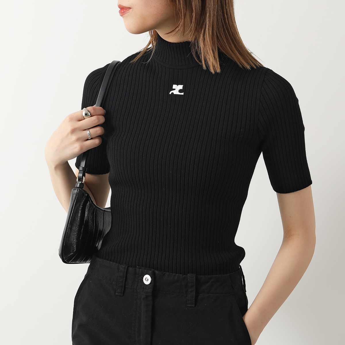 Courreges クレージュ 半袖ニット REEDITION SHORT SLEEVES