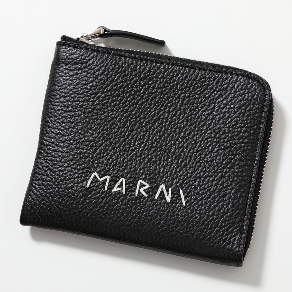 MARNI マルニ コインケース PFMI0095Q0 P6533 レディース ミニ財布 カードケース レザー L字ファスナー アラウンド ジップ ロゴ 00N99｜s-musee｜02