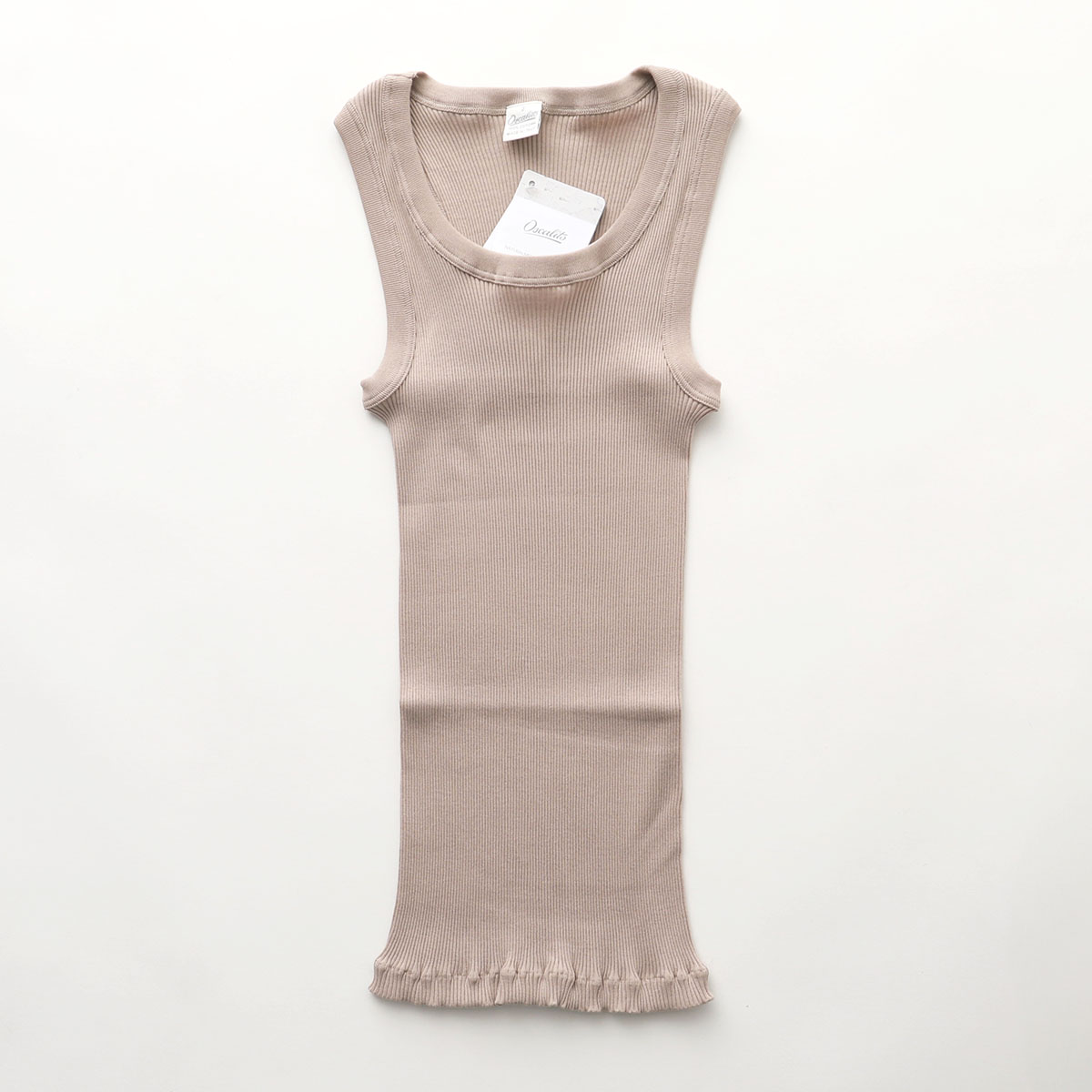 OSCALITO（オスカリート） タンクトップ 7166 レディース リブニット