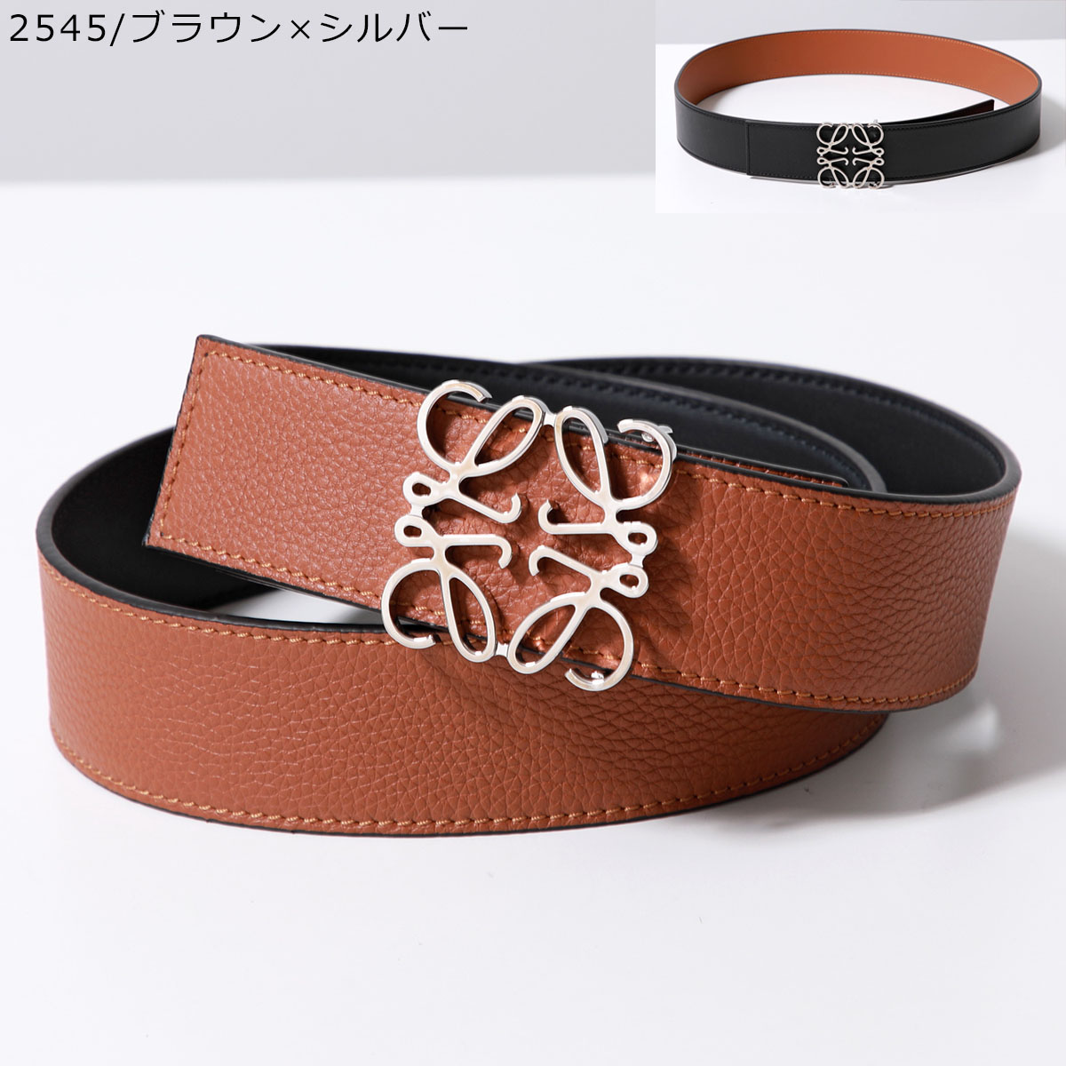 LOEWE（ロエベ） ベルト ANAGRAM BELT 515.01.010 E619238X12