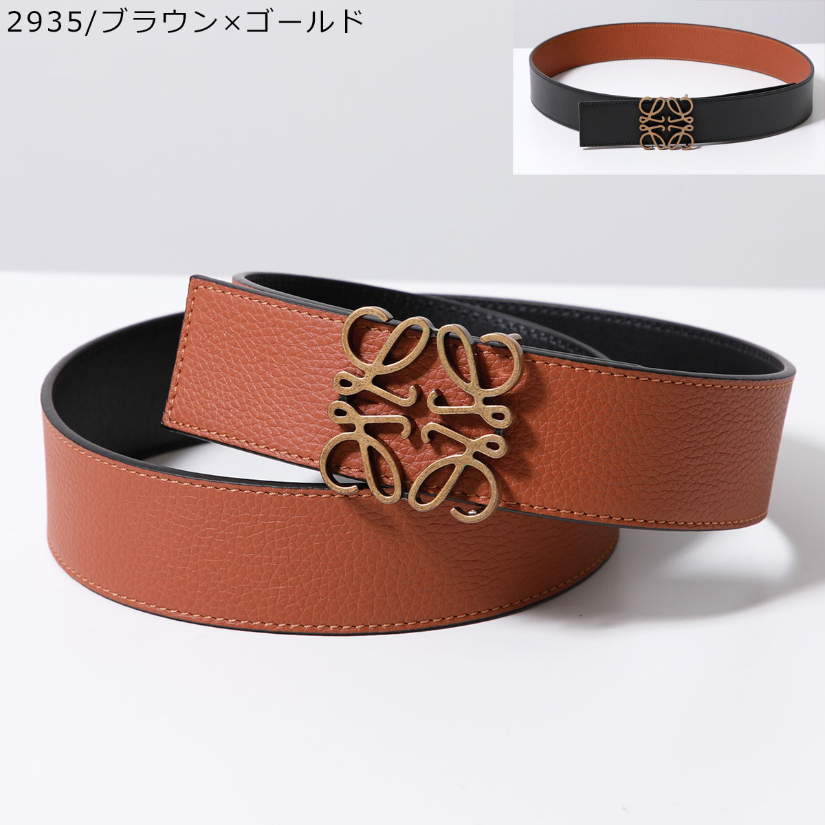 LOEWE（ロエベ） ベルト ANAGRAM BELT 515.01.010 E619238X12