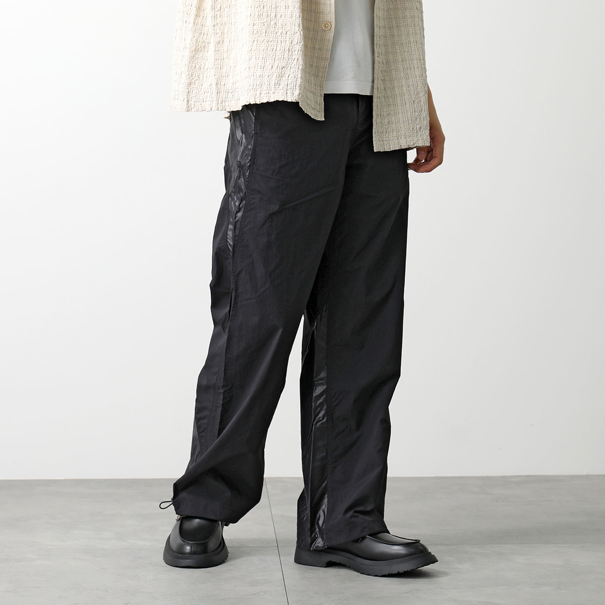 OUR LEGACY アワーレガシー トラウザーズパンツ ROAM TROUSER M2244RDB メンズ ナイロン ストレート DEEP-BLACK-RUFF-NYLON｜s-musee｜02