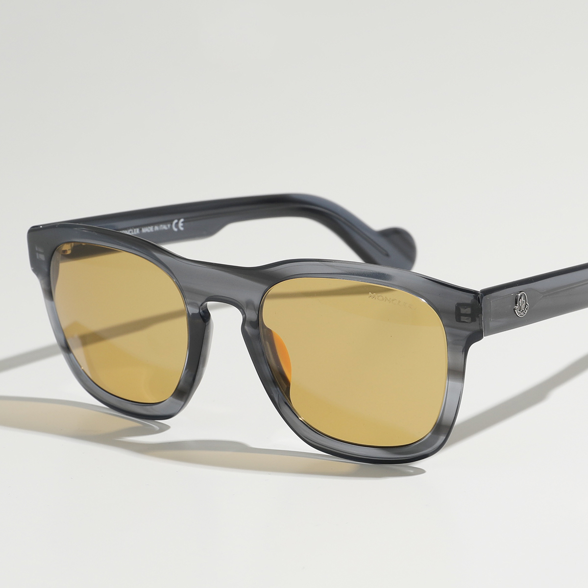 MONCLER モンクレール サングラス ML0093 レディース ウェリントン型 カラーレンズ ロゴ メガネ 眼鏡 アイウェア 92J｜s-musee｜02