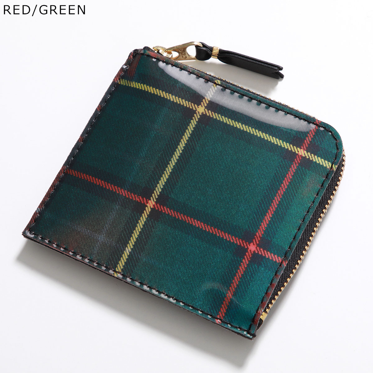 COMME des GARCONS コムデギャルソン コインケース LENTICULAR TARTAN  
