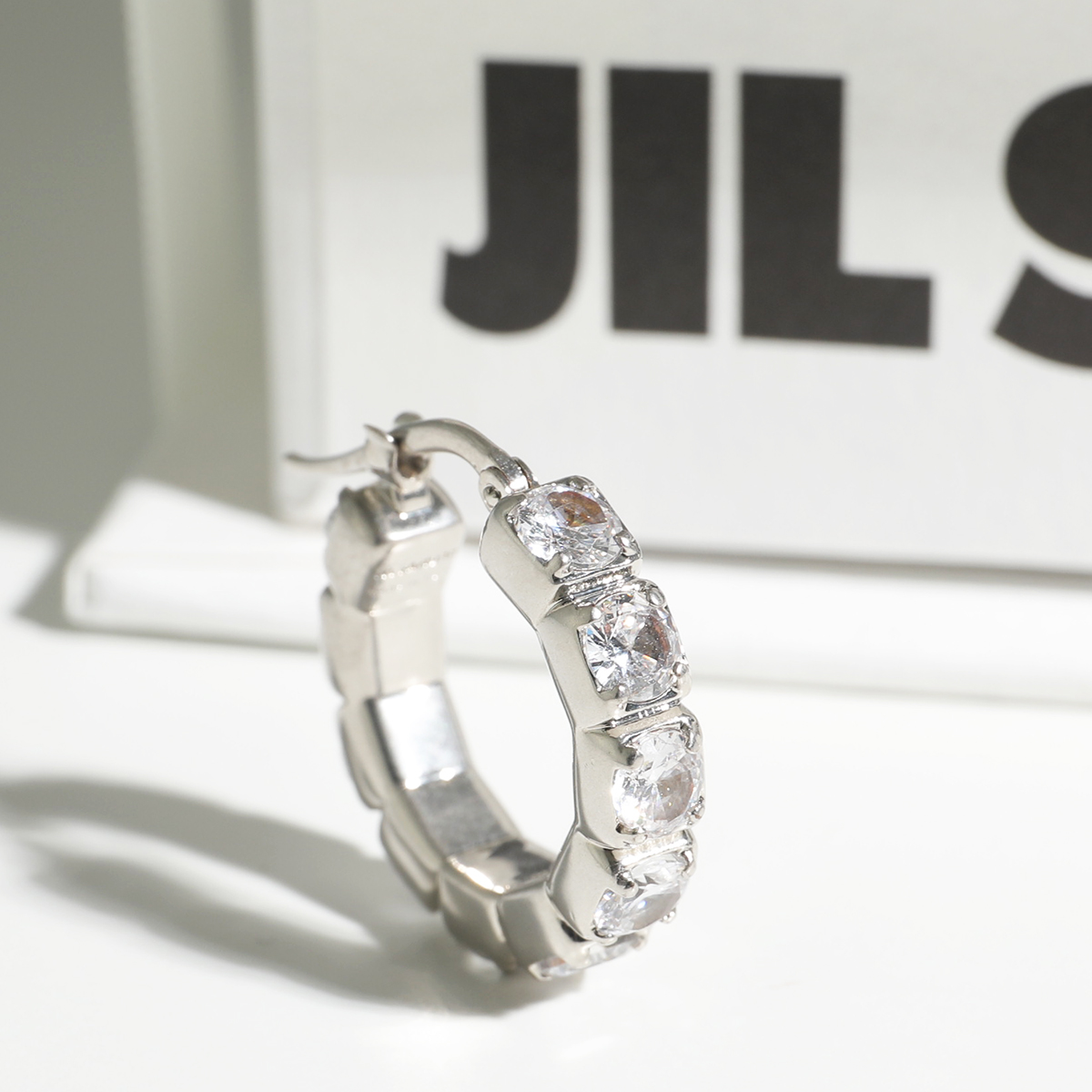 JIL SANDER ジルサンダー ピアス CM1 EARRINGS 5 J29VG0047 P5092 レディース 片耳販売 フープ クリスタル装飾  アクセサリー 043/SLVER : 360527464 : インポートセレクトmusee - 通販 - Yahoo!ショッピング