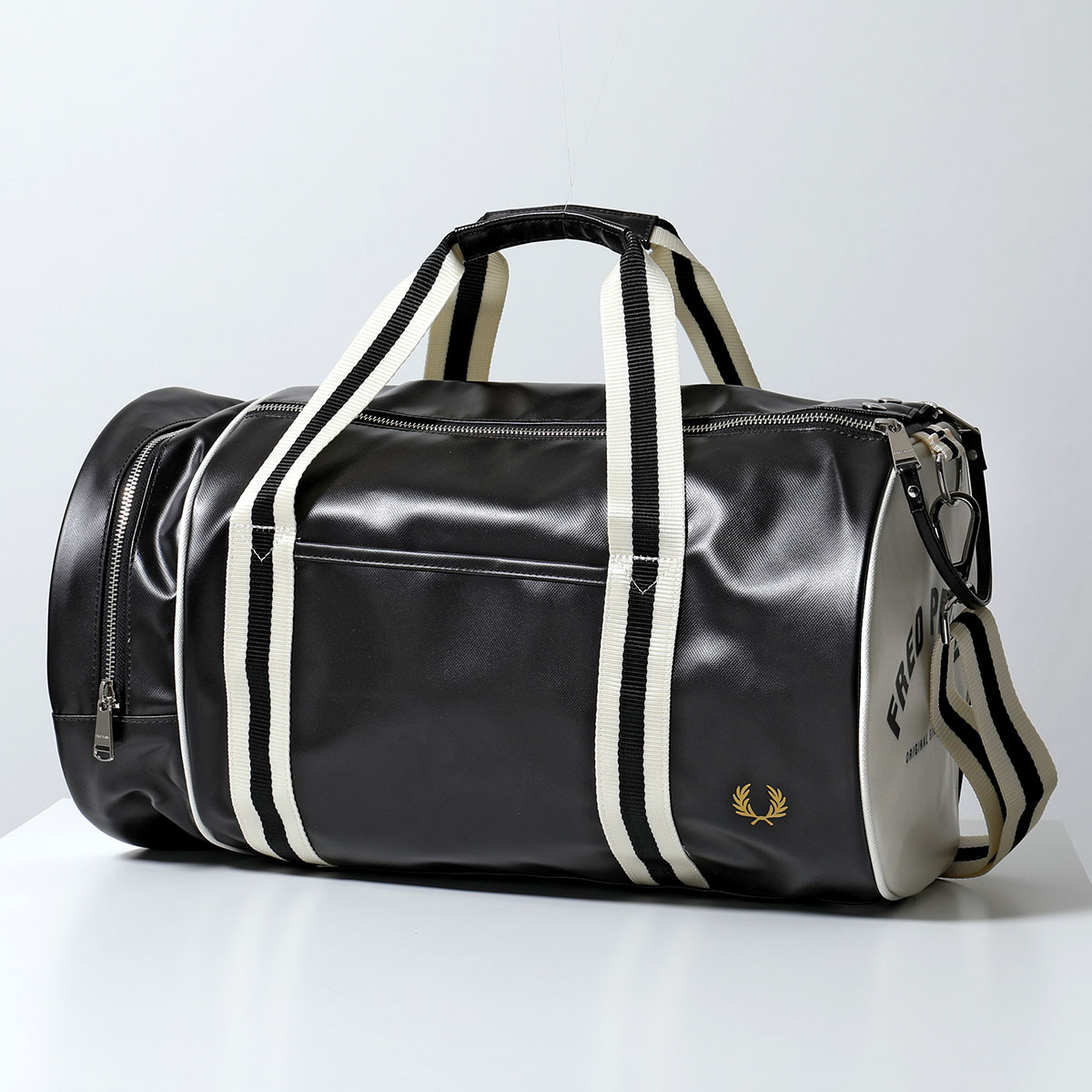 FRED PERRY フレッドペリー ボストンバッグ Classic Barrel Bag