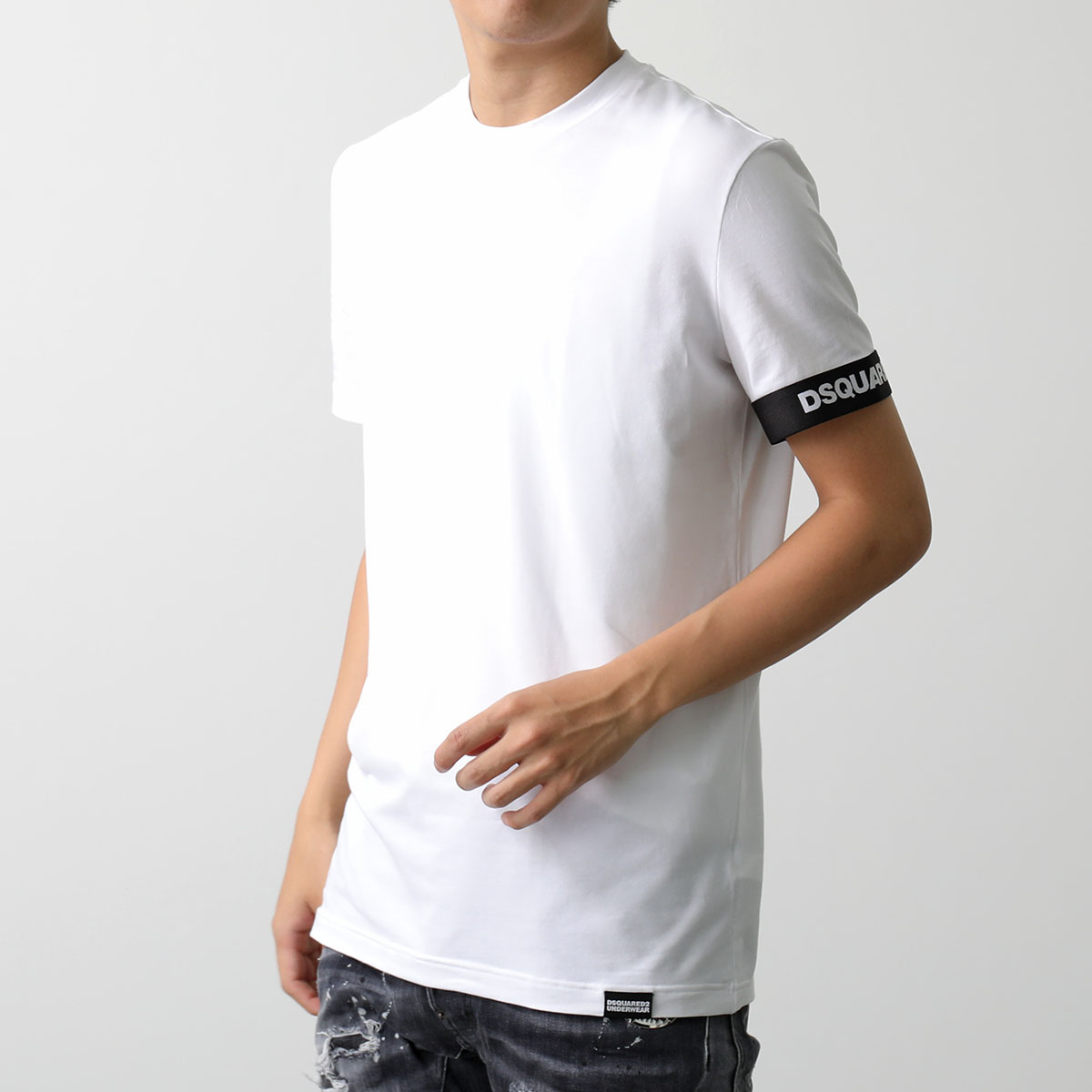 DSQUARED Tシャツ・カットソー 白 2009224Y0006 Tシャツ/カットソー（ホワイト/白色系）ファッション通販 - ZOZOTOWN