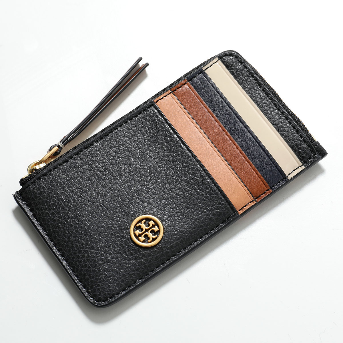 TORY BURCH トリーバーチ コインケース カードケース ROBINSON PEBBLRD Z...