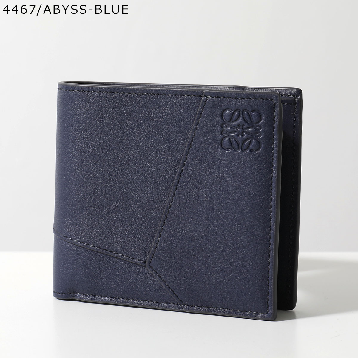 財布 二つ折り（LOEWE／メンズ財布）（色：グレー系