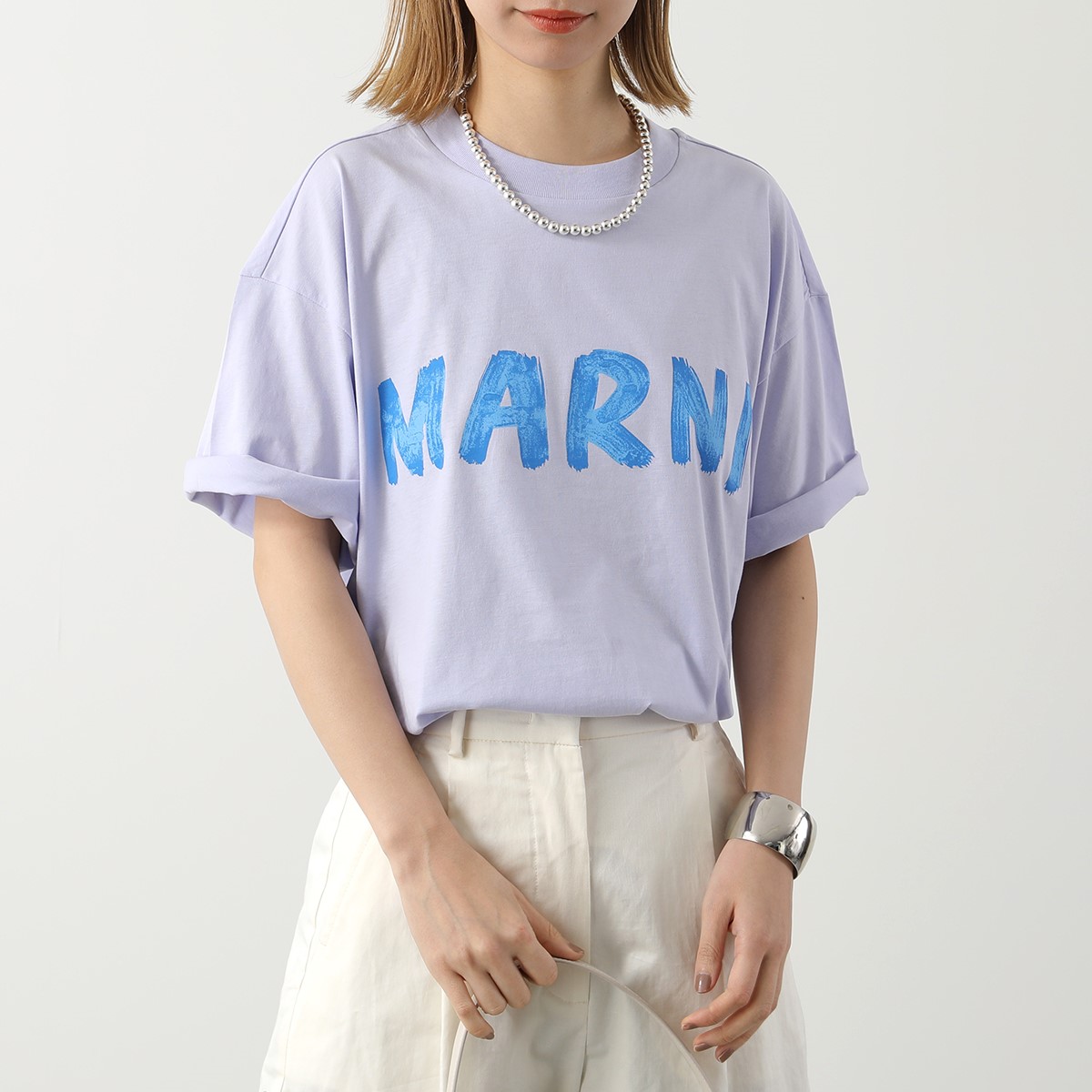 MARNI マルニ Tシャツ THJET49EPH USCS11 レディース クルー