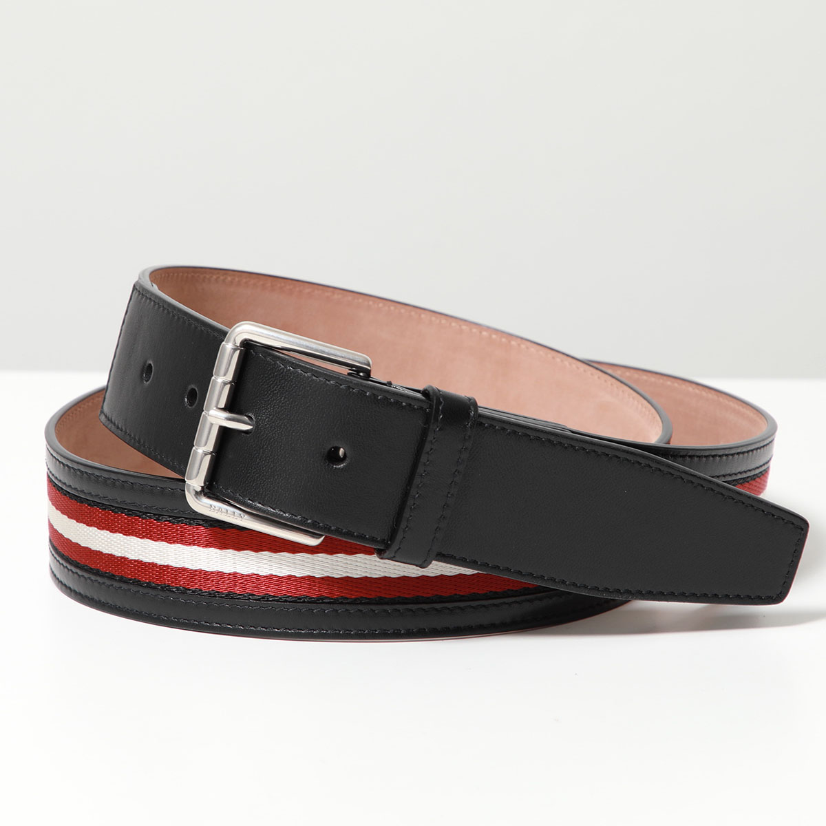 Bally（バリー） ベルト WILFORD 40 M メンズ バリーストライプ レザー