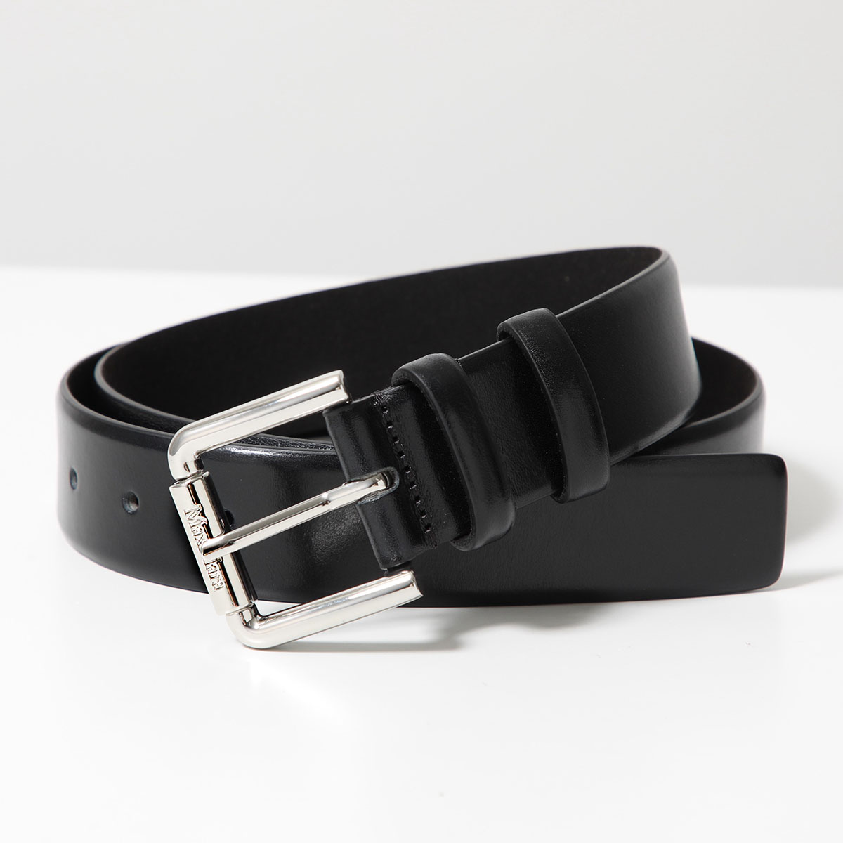 Max Mara WETLEATHER35002 関税送料込 関税送料込【Max Mara Studio】ブレザー ベルト付き ブラック