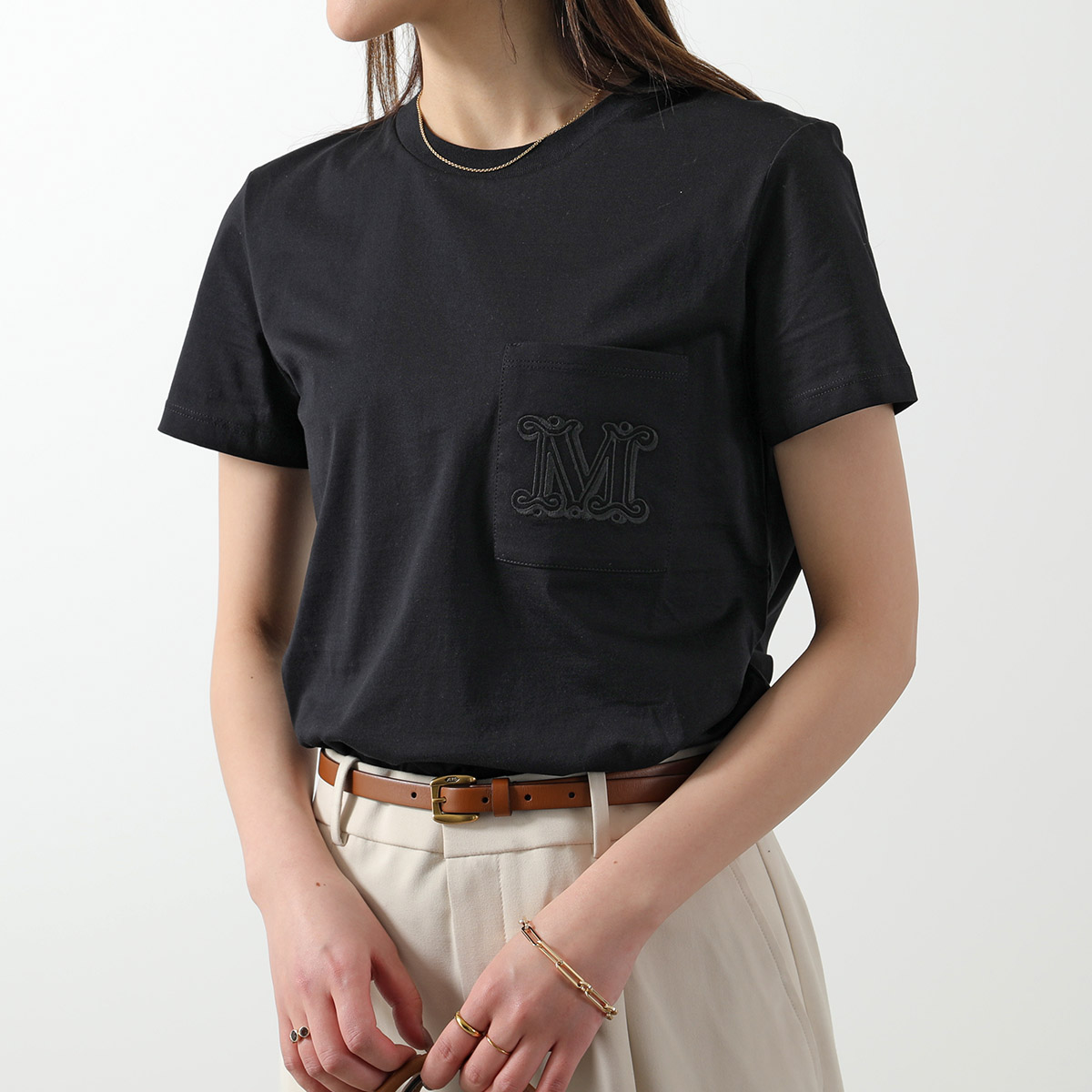 Max Mara MAX MARA マックスマーラ 半袖 Tシャツ PAPAIA Max Mara MAX MARA マックスマーラ 半袖 Tシャツ PAPAIA