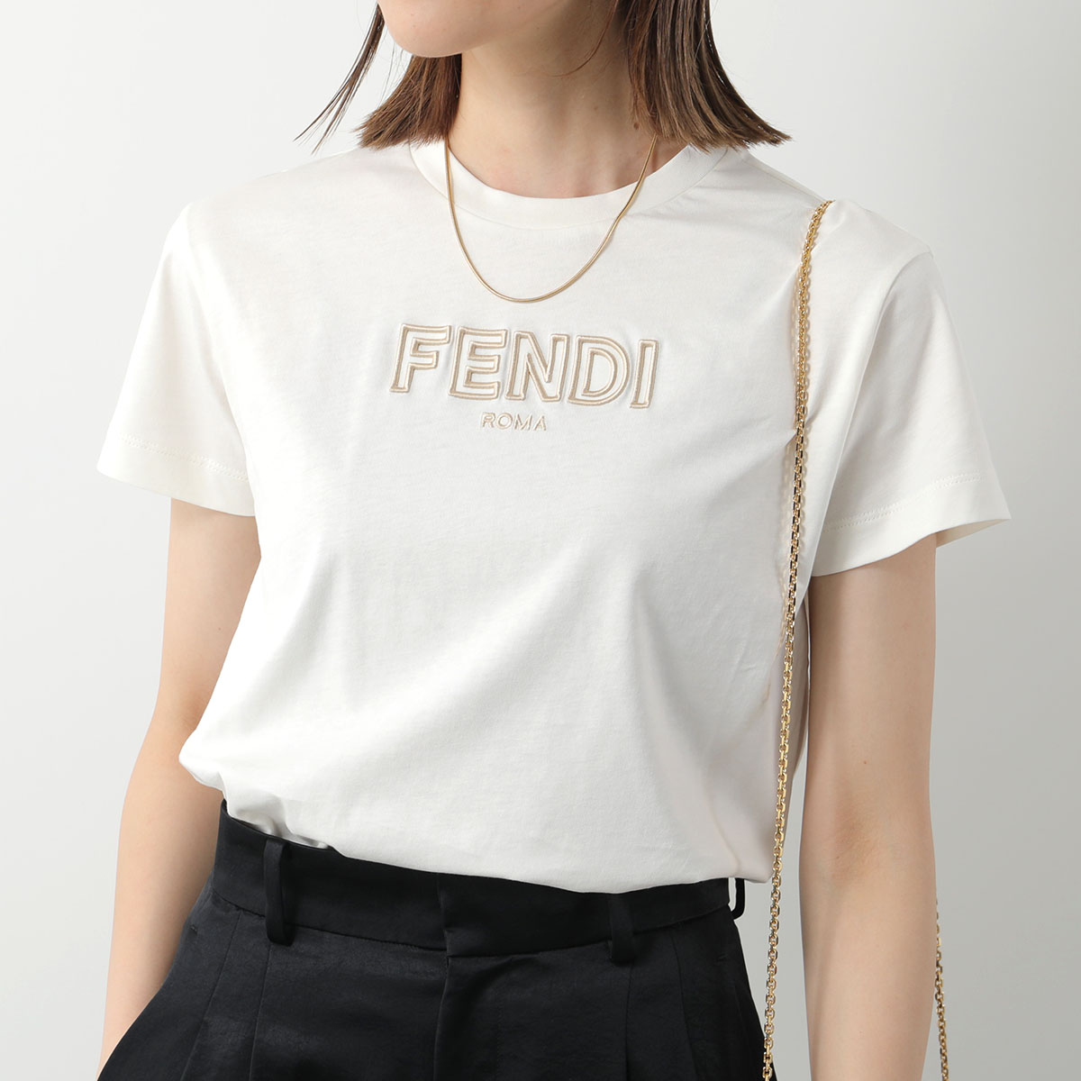 FENDI KIDS フェンディ キッズ Tシャツ JUI159 7AJ レディース