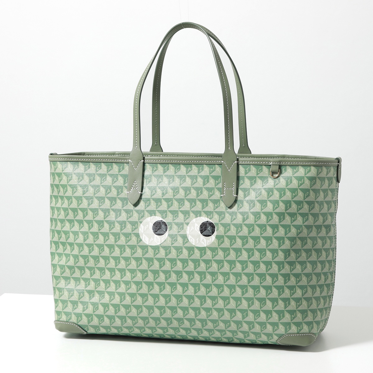 テーラーメイド　グリーン トートバッグ ANYA HINDMARCH（アニヤ・ハインドマーチ） トートバッグ I am a