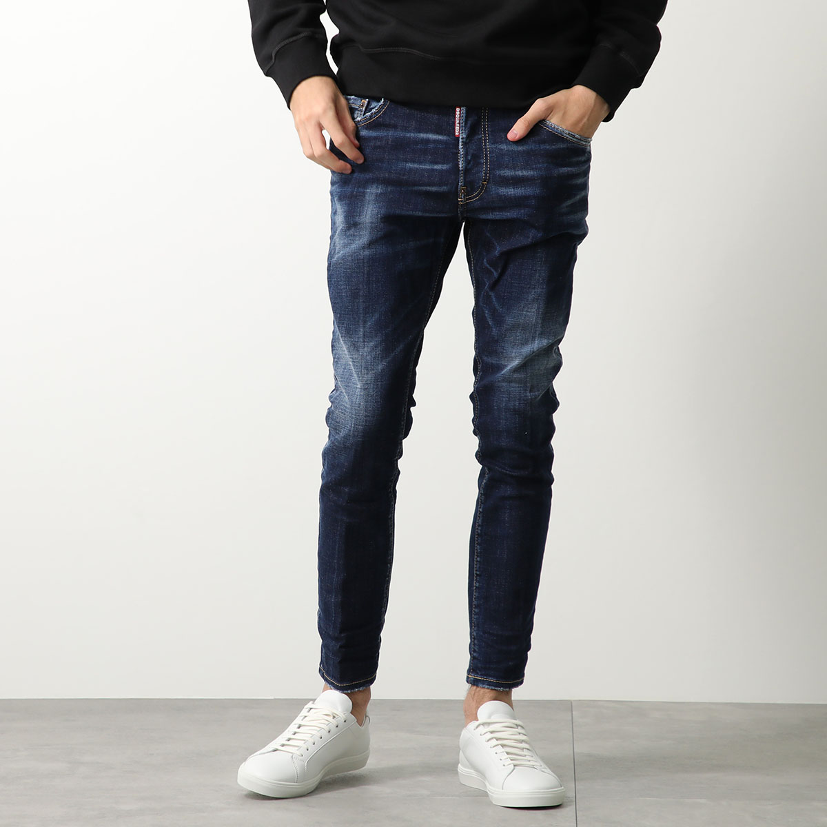 DSQUARED2 ディースクエアード ジーンス SKATER JEANS スケーター S74LB1591 S30664 ストレッチ デニム スキニー  スリム ウォッシュ Gパン 470 : 360717126 : インポートセレクトmusee - 通販 - Yahoo!ショッピング