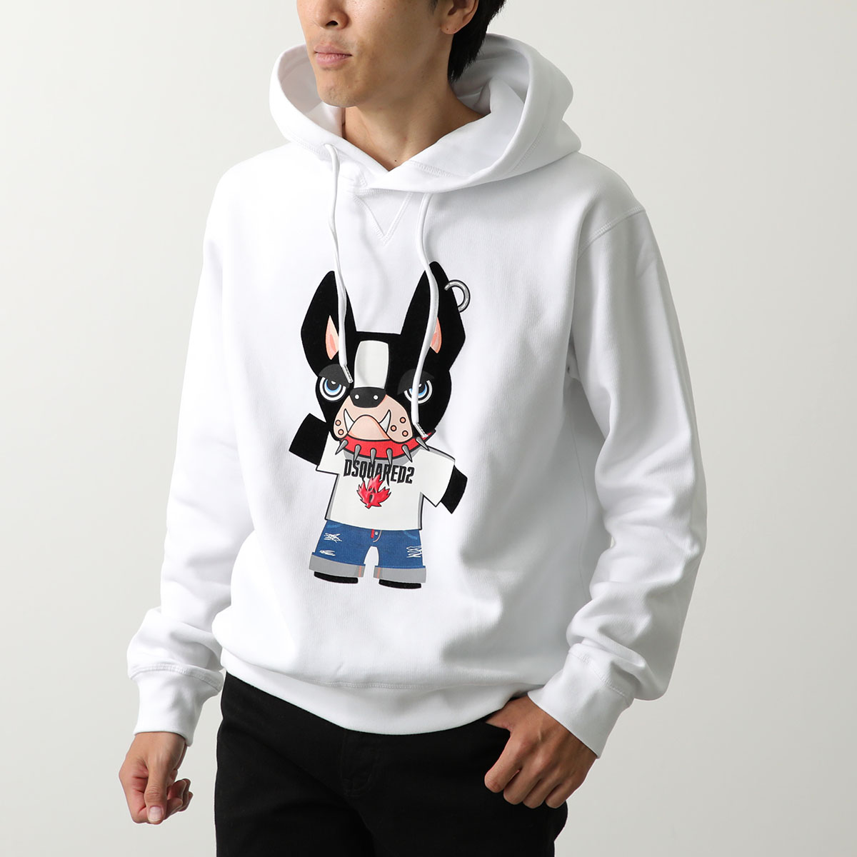 DSQUARED2 フーディー S74GU0835 S25516 COOL FIT HOODIE DSQUARED2 ディースクエアード フーディー COOL FIT HOODIE